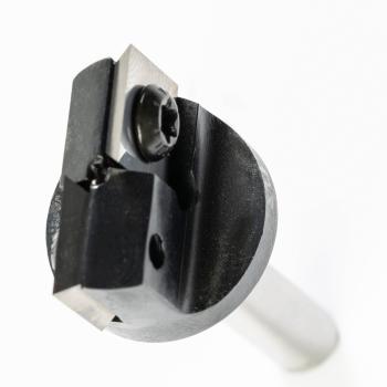 ESATEC Planfraeser mit Wendeschneidplatten Ansicht Detail ohne Logo